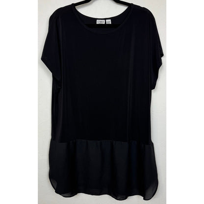 Cato Black Blouse Women's 18/20W