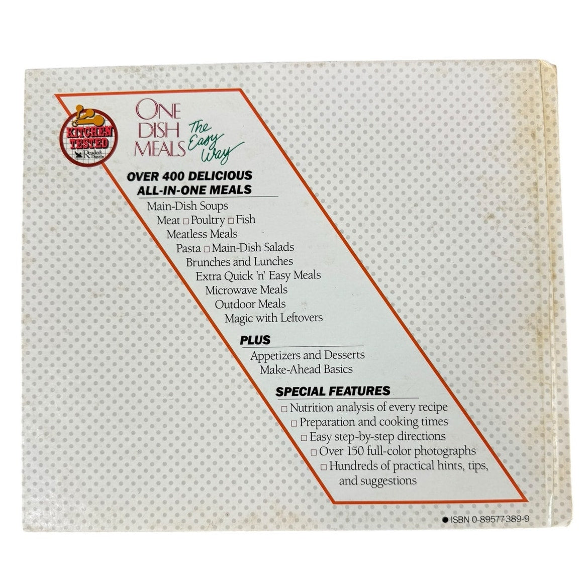 One Dish Meals by Reader's Digest (Paperback)
