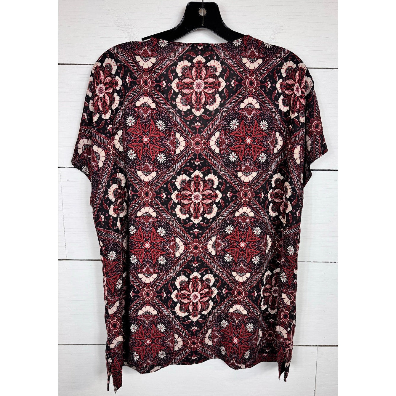 Maurices Short Sleeve Blouse Women's Size XL