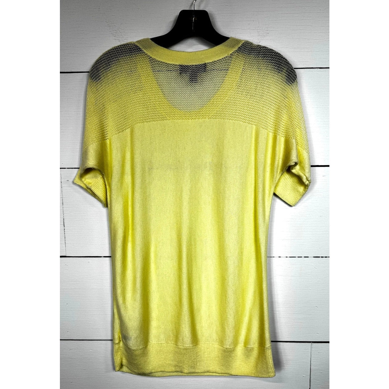 Mossimo Short Sleeve Knit Blouse Women's Size Medium