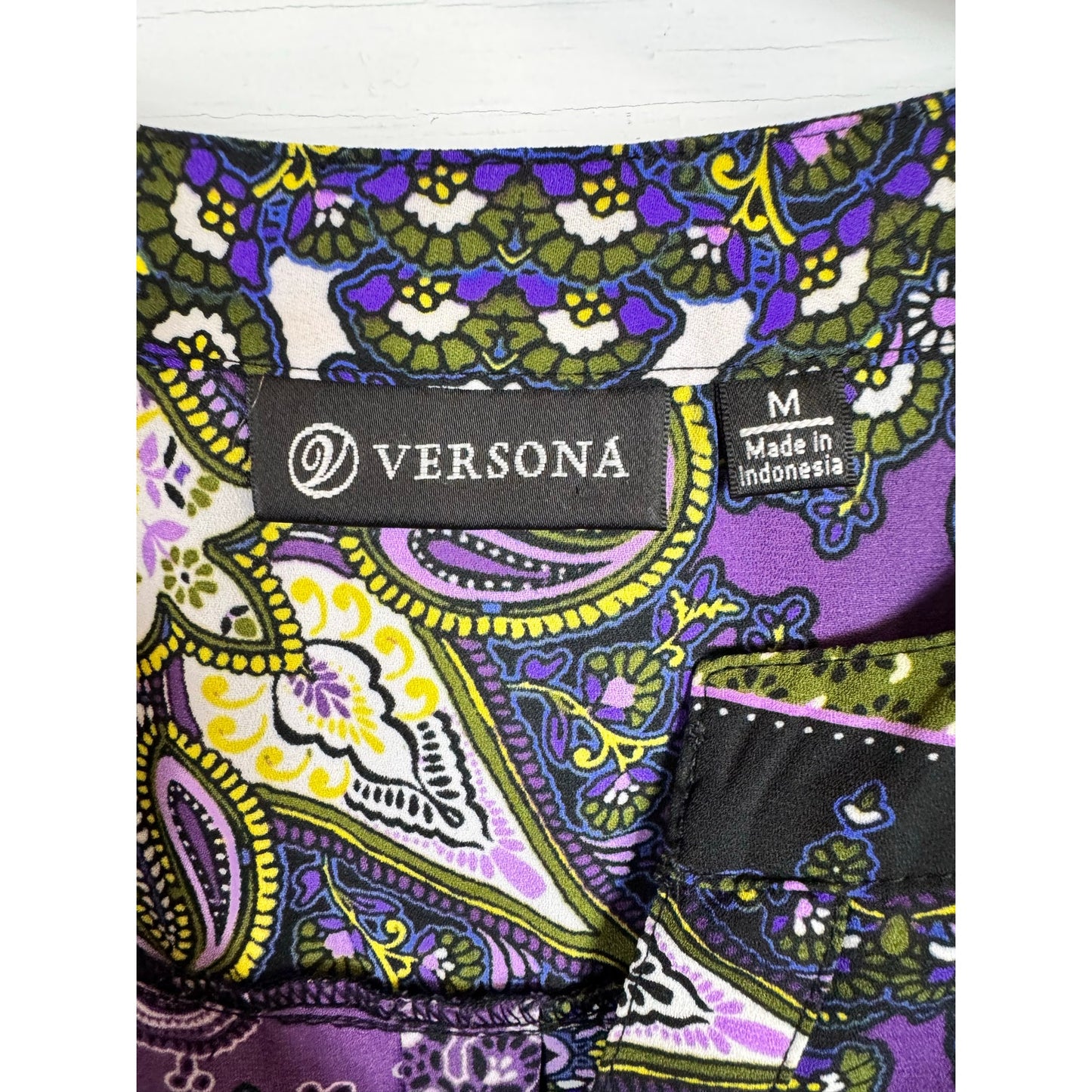 Versona 3/4 Sleeve Blouse Women's Size Medium