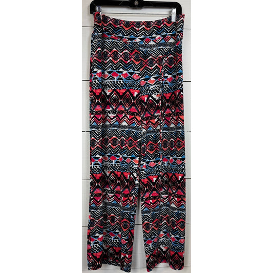 New Directions Multicolored Dress Pants Women's Size Large