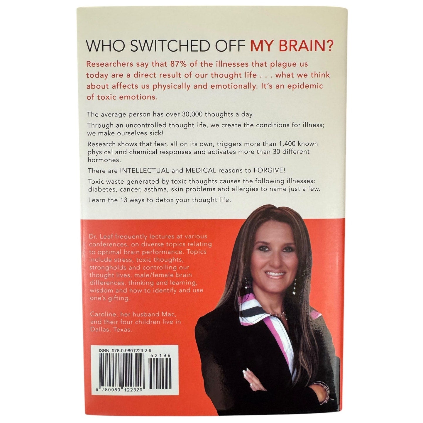 Who Switched Off My Brain by Dr. Caroline Leaf (Hardcover)