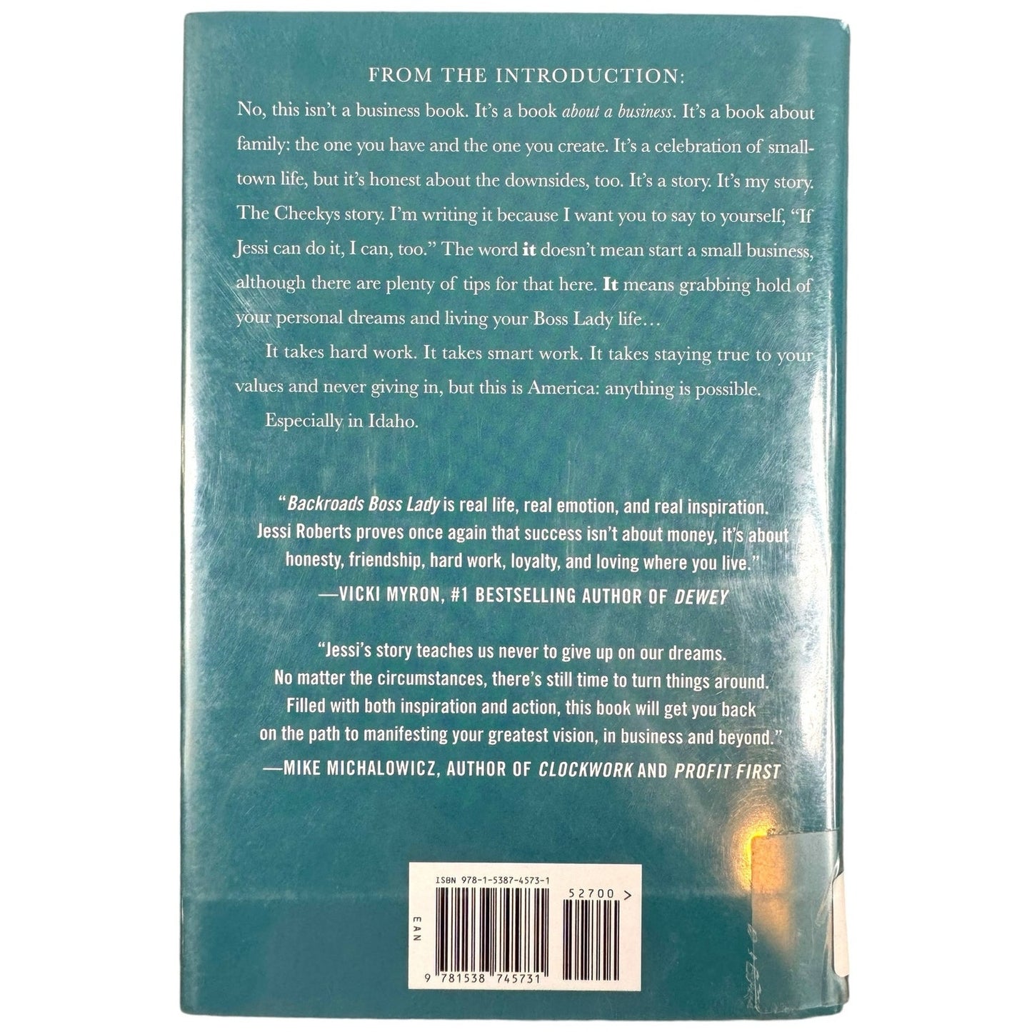Backroads Boss Lady by Jessi Roberts (Hardcover)