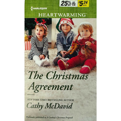 The Christmas Arrangement by Cathy McDavid (2019, Paperback) (Large Print)