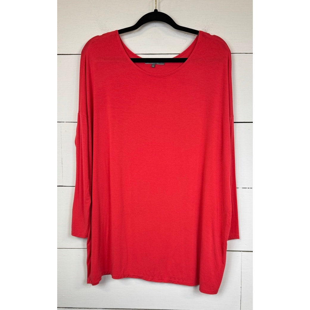 Emma's Closet Orange Blouse Women's Medium