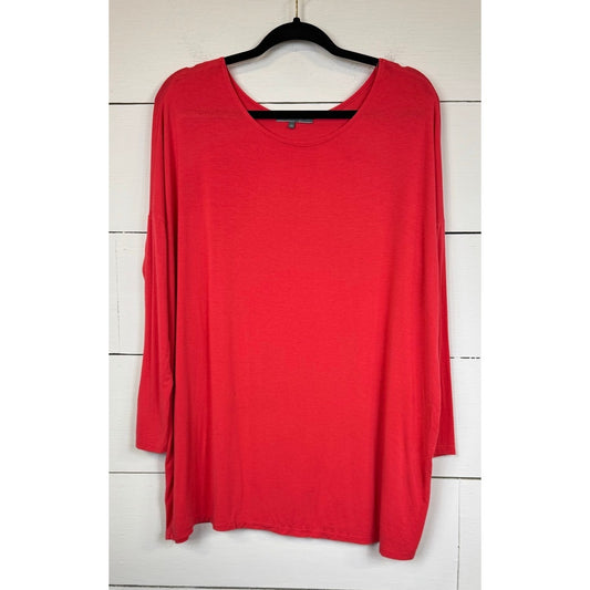 Emma's Closet Orange Blouse Women's Medium
