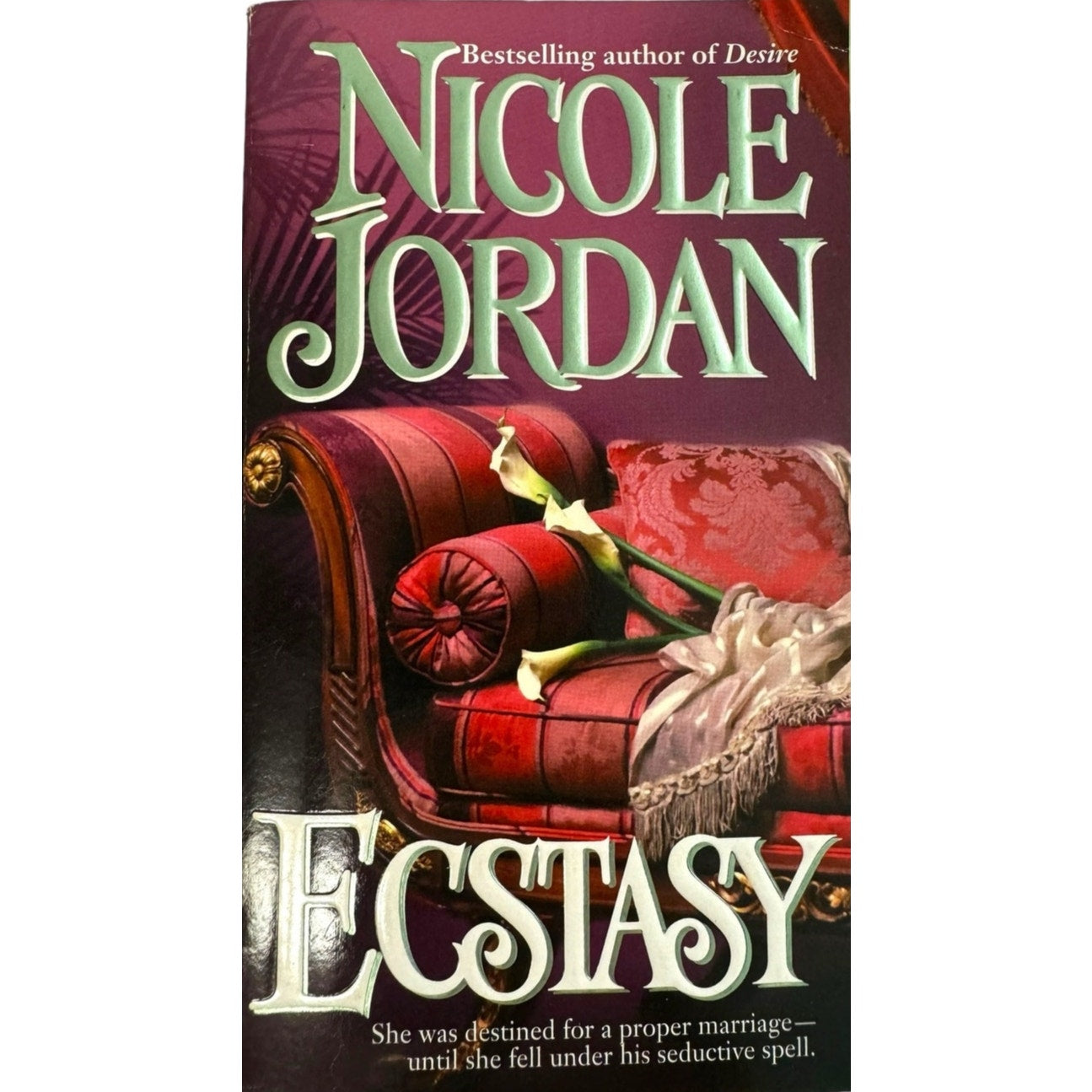 Ecstasy by Nicole Jordan (Paperback)