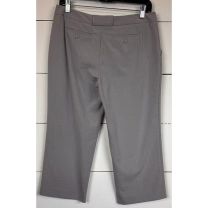 Daisy Fuentes Gray Dress Capris Women's Size 4