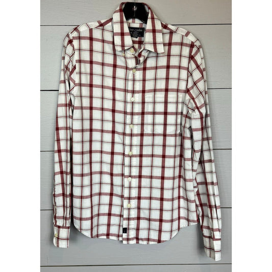 Abercrombie & Fitch Long Sleeve Button Up Shirt Men's Size Small