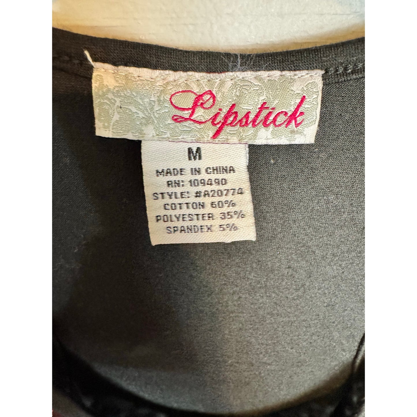 Lipstick Tank Top Women's Size Medium