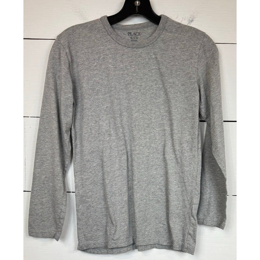 The Children's Place Gray Long Sleeve T-shirt Boy's Extra Large 14