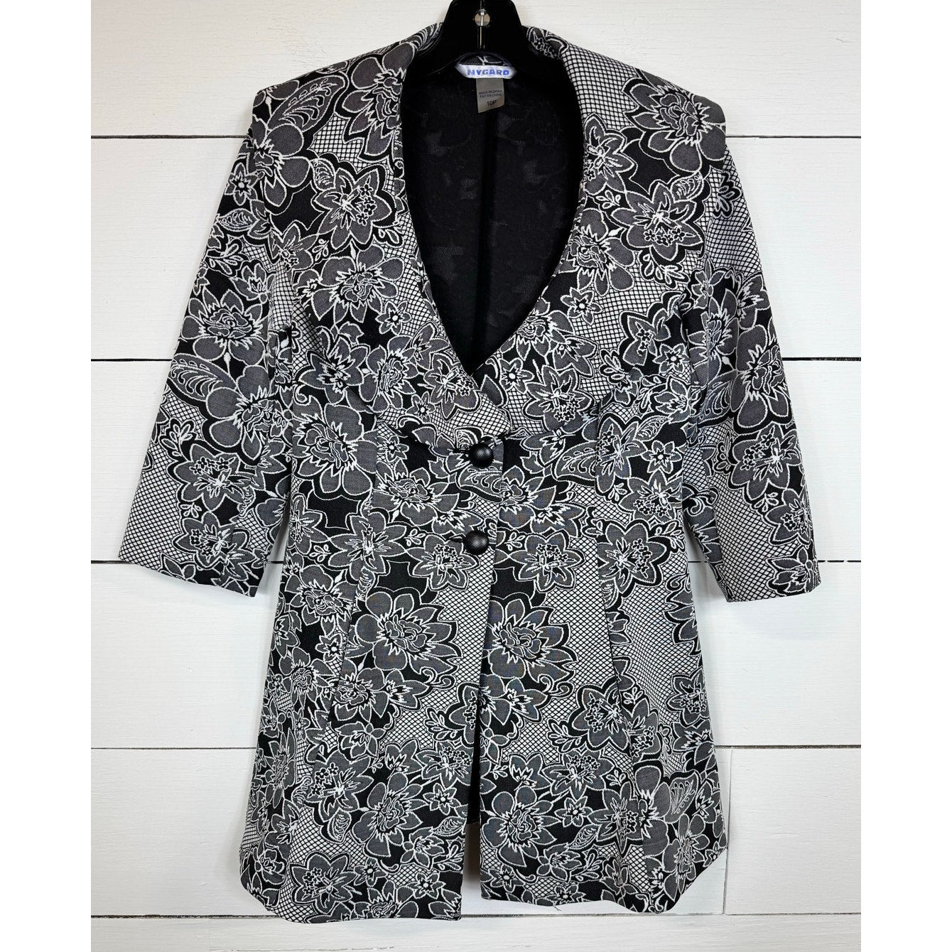 Nygard 3/4 Sleeve Jacket Women's Size 10 Petite