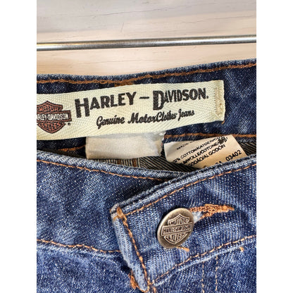 Harley Davidson Straight Cut Jeans Women's Size 14 Petite