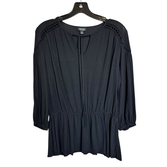 A.N.A. 3/4 Sleeve Top Women's Size Medium