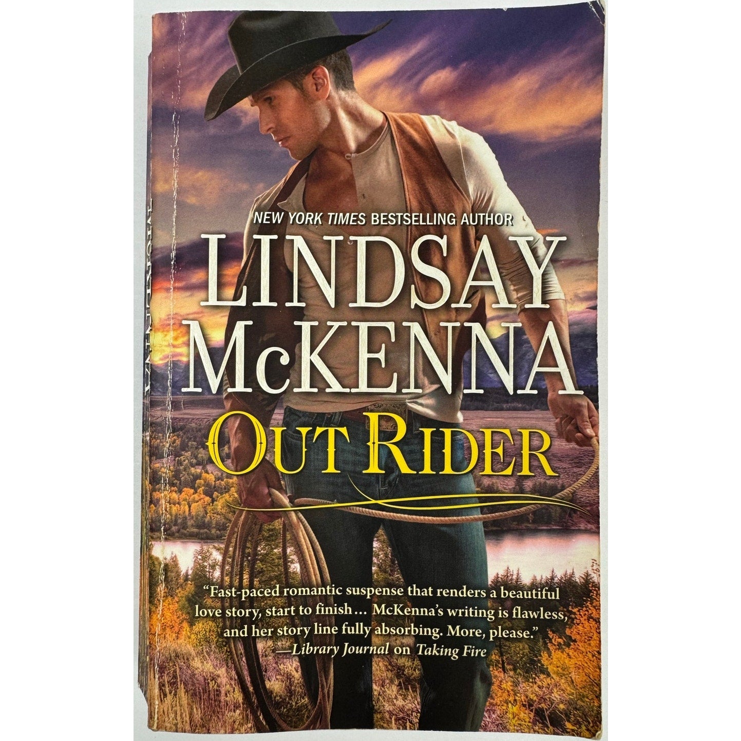 Out Rider by Lindsay McKenna (Paperback)