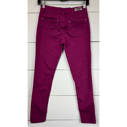 Justice Purple Skinny Pants Girl's 12