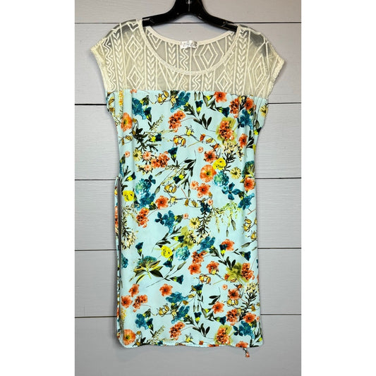 Tea N Rose Short Sleeve Dress Women's Size Small