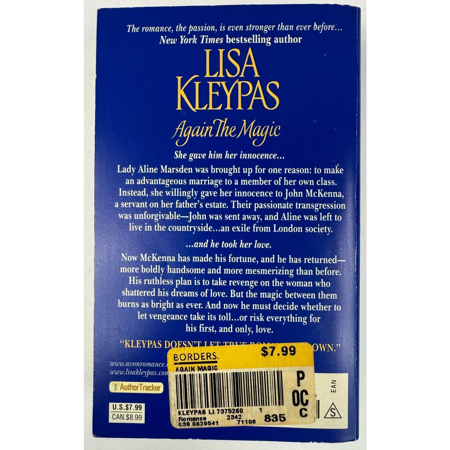 Again the Magic by Lisa Kleypas (Paperback)