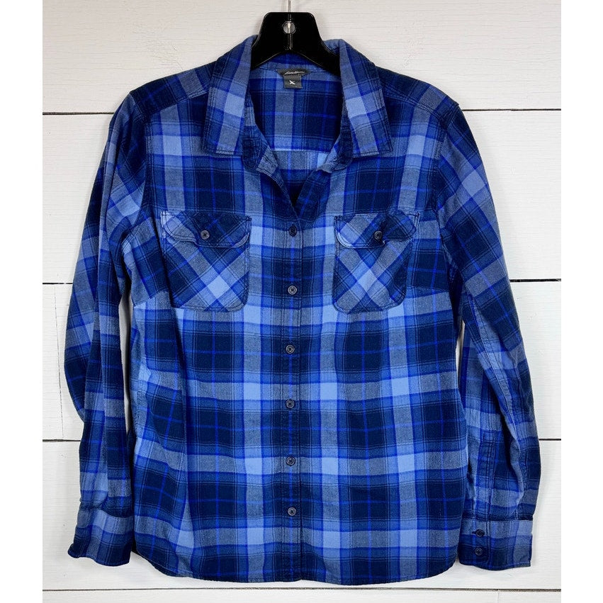 Eddie Bauer Button Up Shirt Women's Size Large