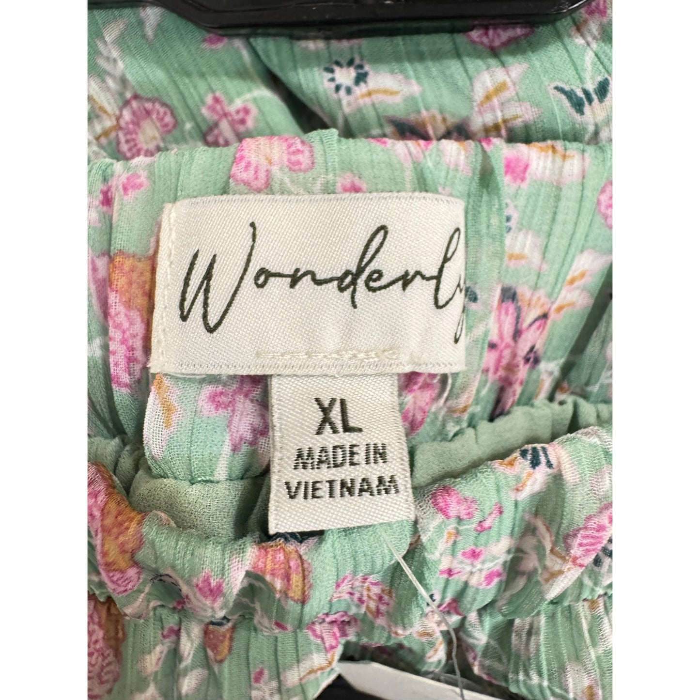 Wonderly Green Maxi Skirt Women's XL