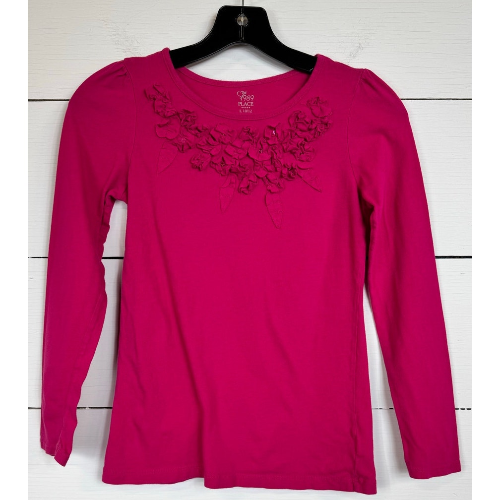 The Children's Place Long Sleeve T-Shirt Girl's Size Large (10-12)