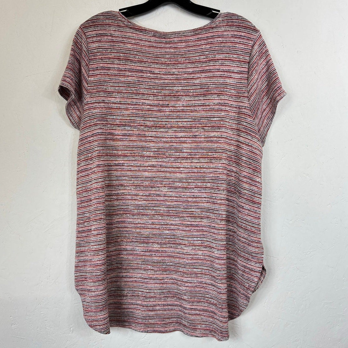 Apt.9 Multicolor Short Sleeve Blouse Women's XL