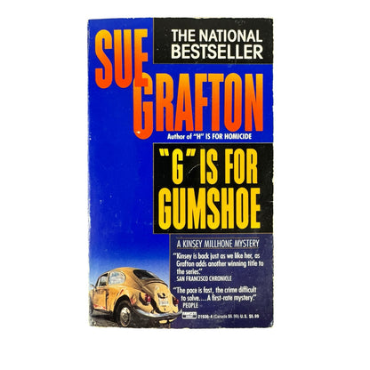 G is for Gumshoe by Sue Grafton (Paperback)