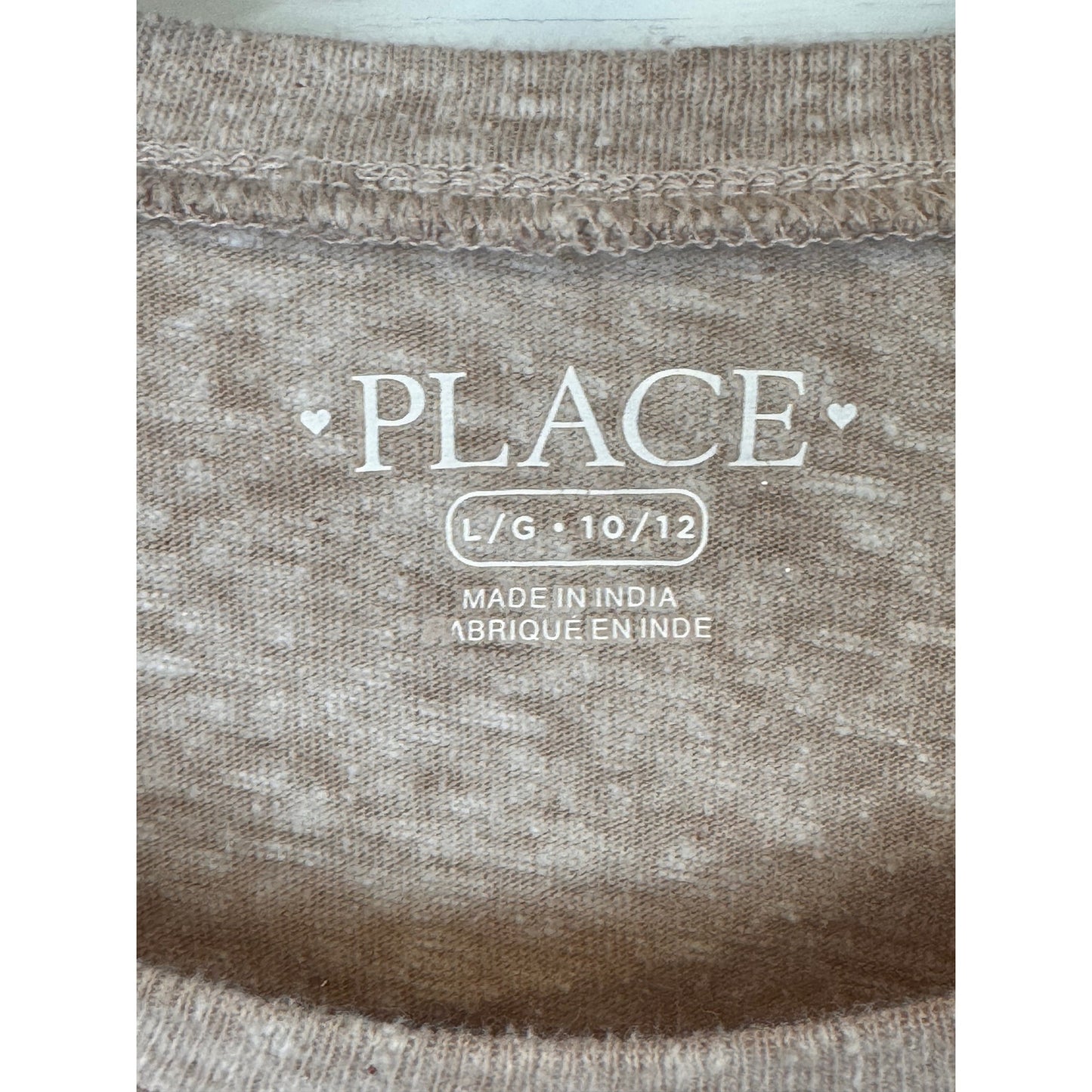 The Children's Place Pink Long Sleeve T-Shirt Girl's Size Large (10/12)