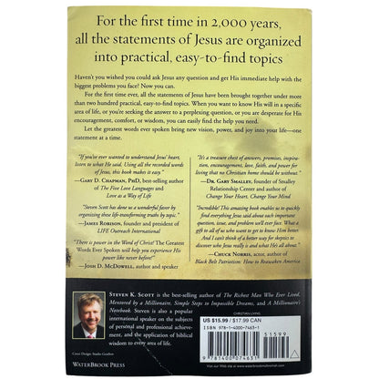 The Greatest Words Ever Spoken by Steven K. Scott (Paperback)