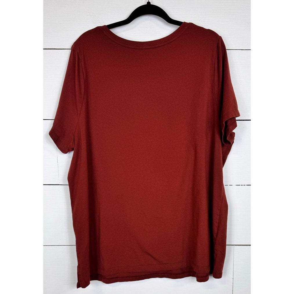 Ava & Viv Short Sleeve T-Shirt Women's Size 3X