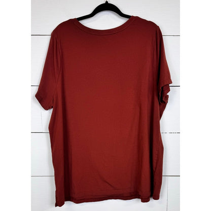 Ava & Viv Short Sleeve T-Shirt Women's Size 3X