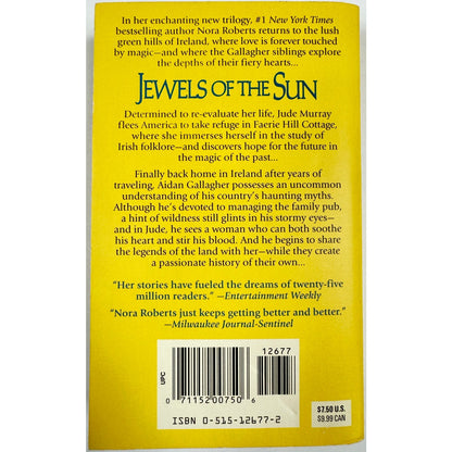 Jewels of the Sun by Nora Roberts (Paperback)