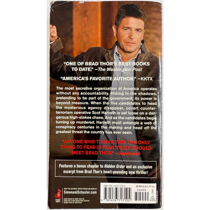 Hidden Order by Brad Thor (Paperback)