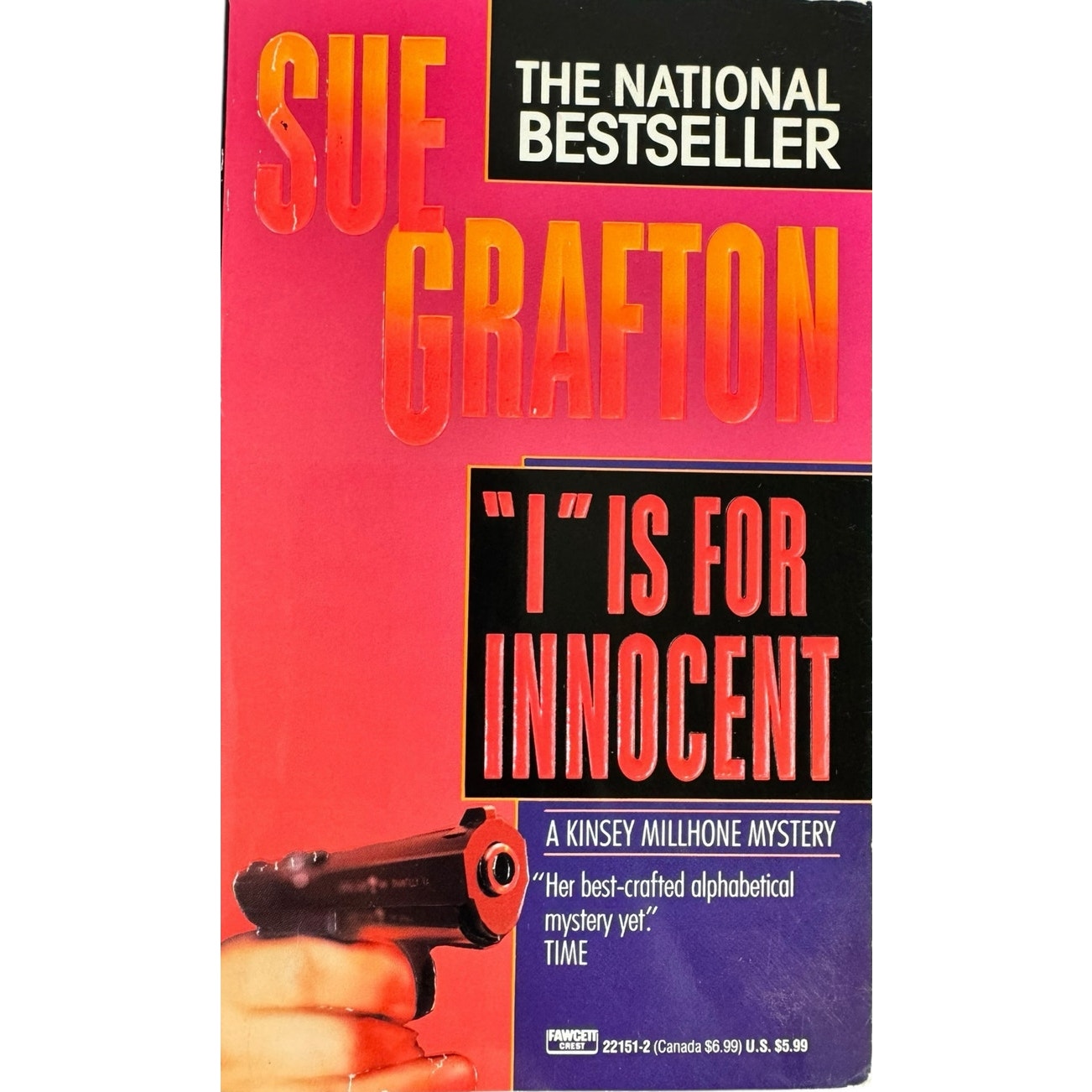 I is for Innocent by Sue Grafton (Paperback)
