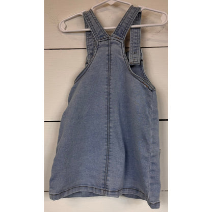 Wonder Nation Overall Dress Girl's Size 3T