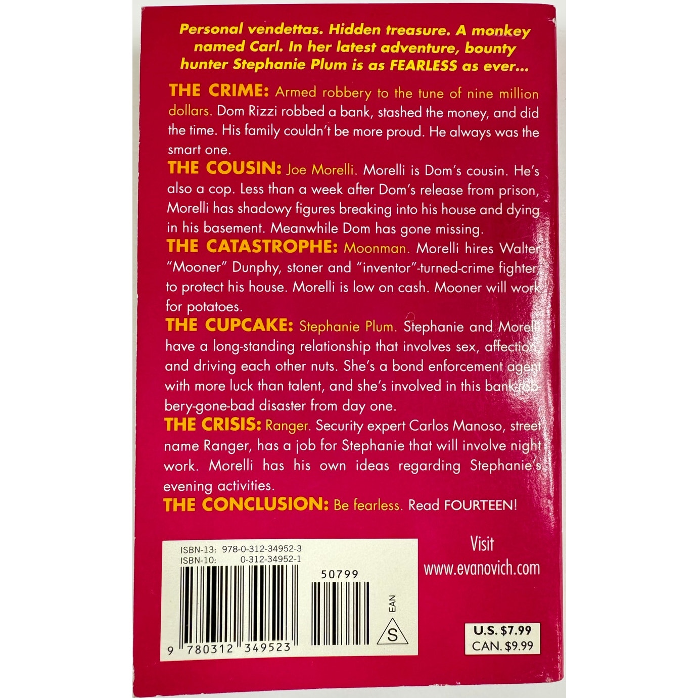 Fearless Fourteen by Janet Evanovich (Paperback)