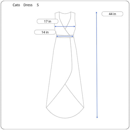 Cato Sleeveless Dress Women's Size Small