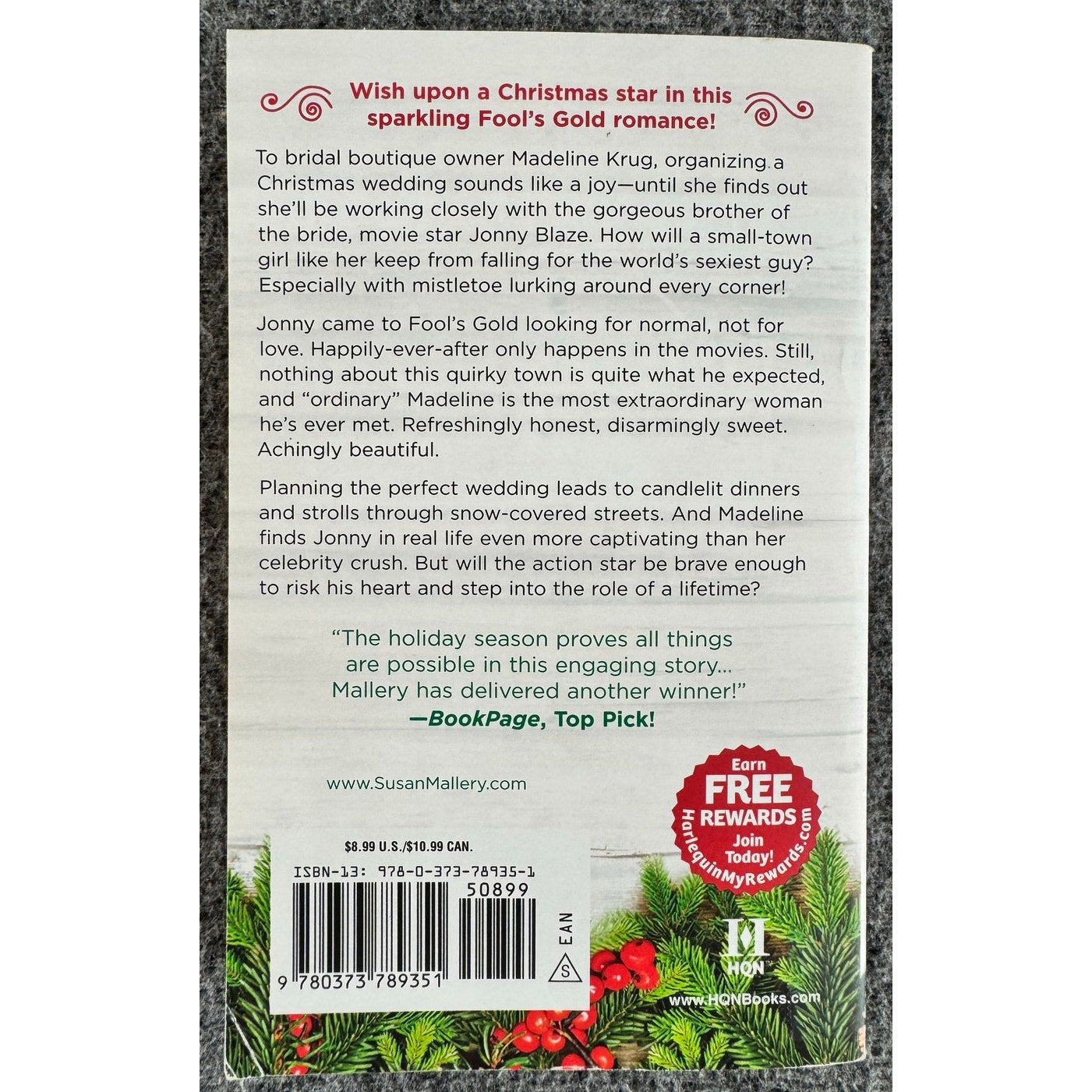 Marry Me at Christmas by Susan Mallery (Paperback)