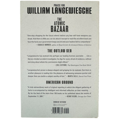 The Atomic Bazaar by William Langewiesche (Hardcover)