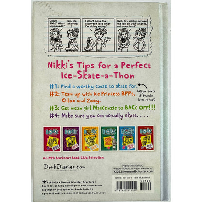 Dork Diaries: Tales from a Not-So-Graceful Ice Princess (Hardcover)