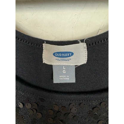 Old Navy Black Tank Top Women's Large