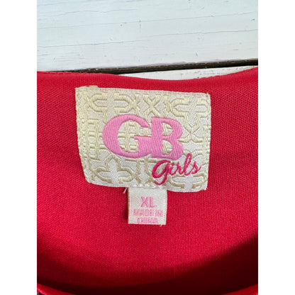 GB Girl's Green Knee Length Dress Girl's Size XL