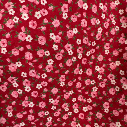 Faded Glory Red Floral Print Shirt Women's Size XXL - Image 3