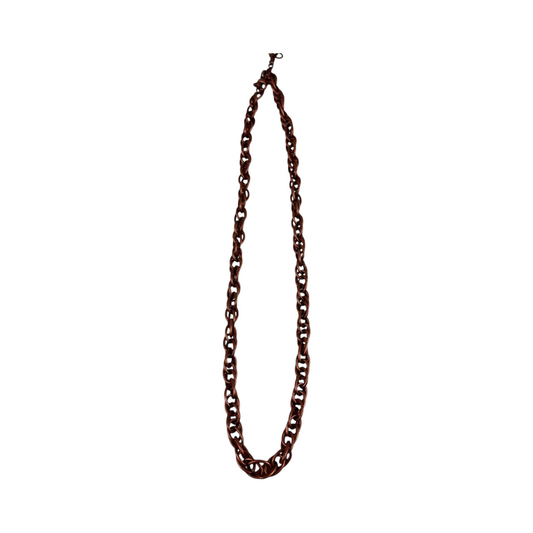 Fashion Jewelry Copper Tone Chain Women's Necklace - Image 1