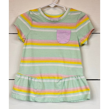 Cat & Jack Short Sleeve Blouse Girl's Size 3t