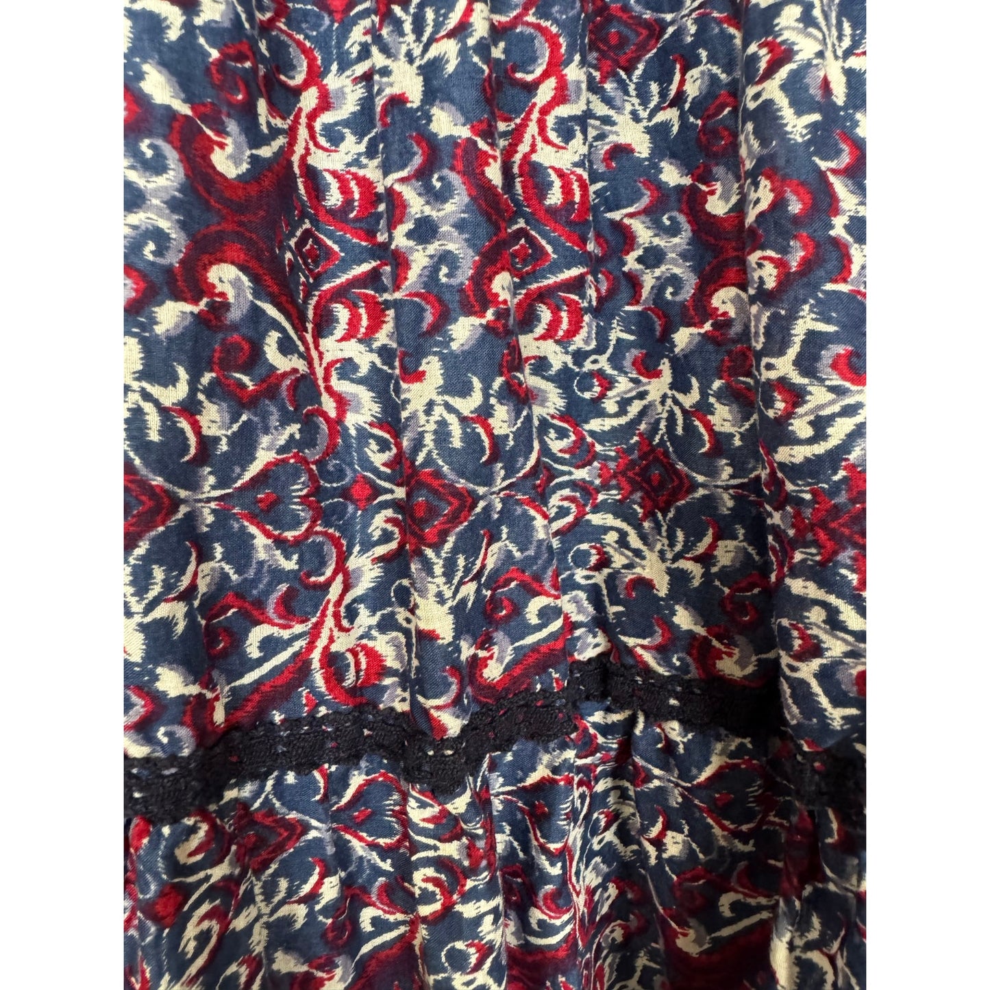 Reba Blue Maxi Skirt Women's Size Small