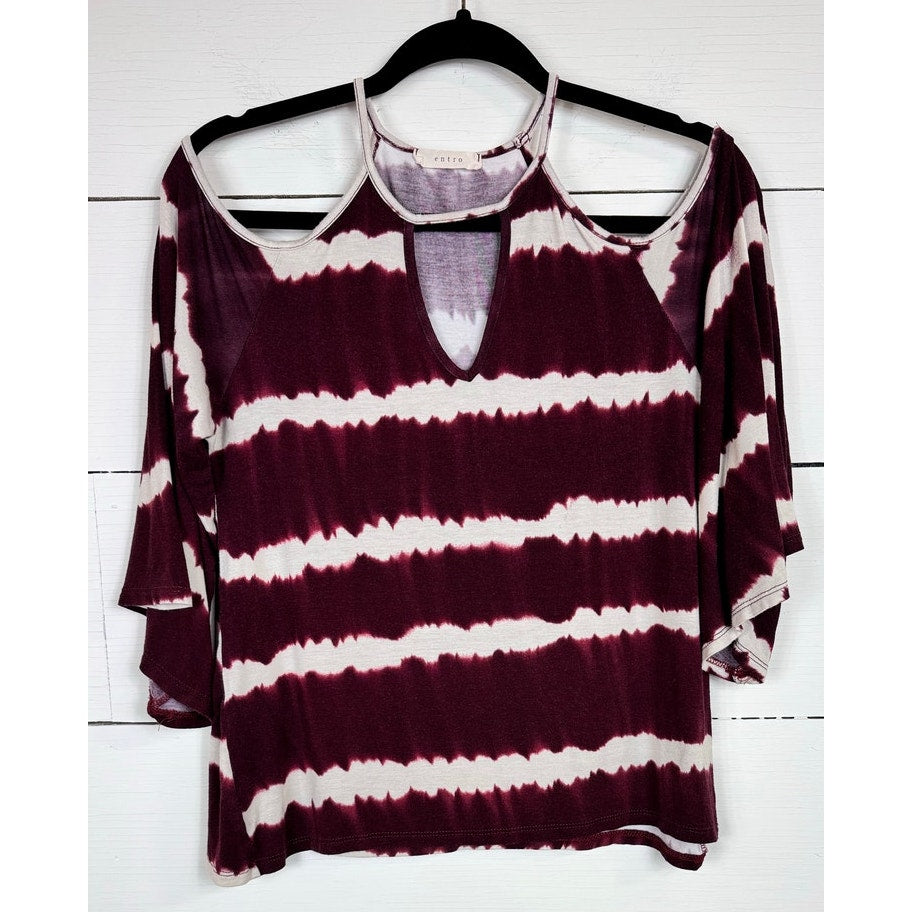 Entro 3/4 Sleeve Blouse Women's Size Small