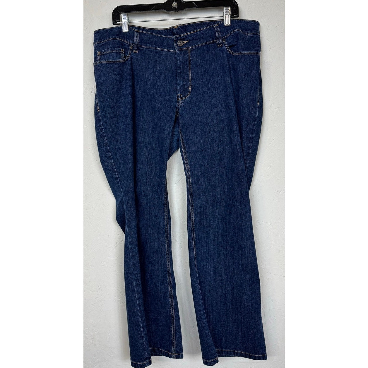 Old Navy Blue Straight Cut Jeans Women's Size 18