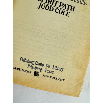 Spirit Path by Judd Cole (Paperback)